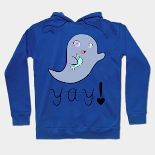 Cute Ghostie! Yay! Hoodie